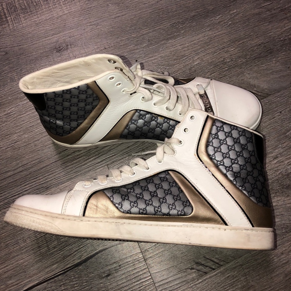 Gucci sneakers size 9.5G men preowned